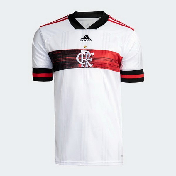 Tailandia Camiseta Flamengo 2ª 2020-2021 Blanco
